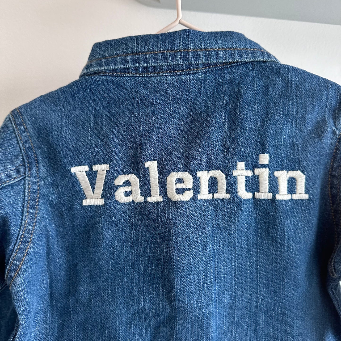 Jeansjacke personalisiert